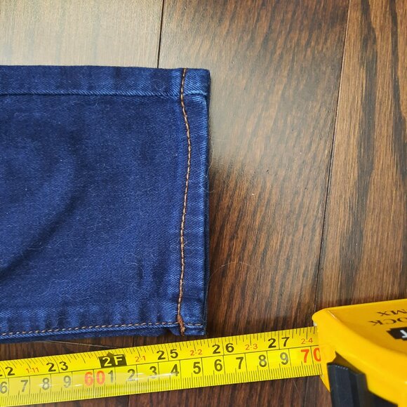 American Eagle Outfitters Super Super Stretch High-Rise Crop Dark Jean Jegging - Picture 8 of 8